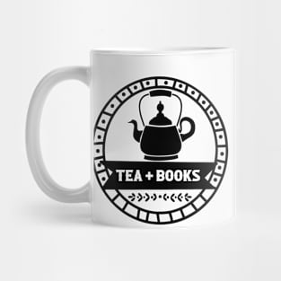 Tea + Books - Gift Idea for Readers and Tea Lovers Mug